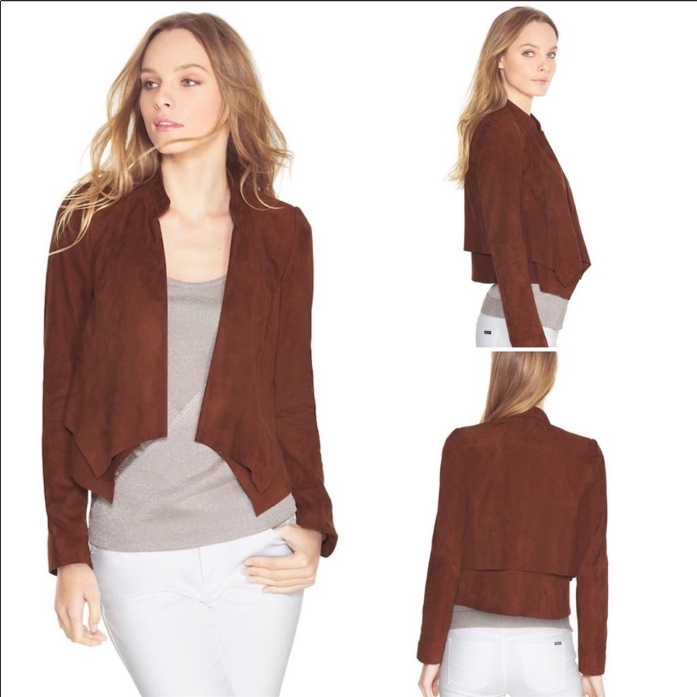 White House Black Market Suede Jacket